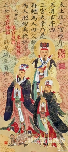 道教神话中的神圣体系，一尊二祖三清四御五老的神秘世界一尊二祖三清四御五老分别是谁